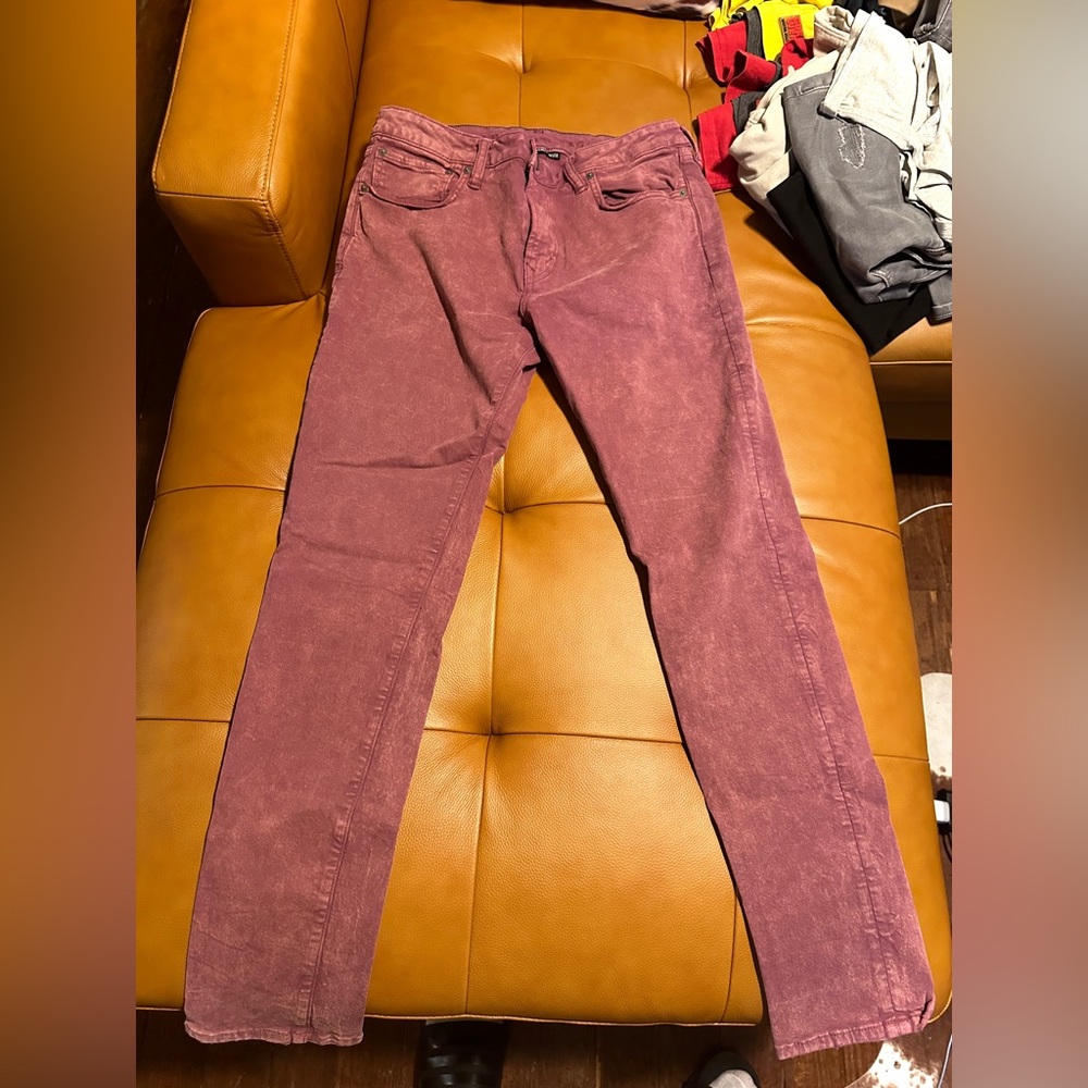 COPY - Mens Maroon/brick jeans (brand new) American Eagle